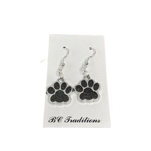 3/$25 Paw Print Dangle Earrings